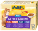 Bild 1 von MultiFit Adult Sauce Duo Fish & Classic Mix Multipack 12x100g