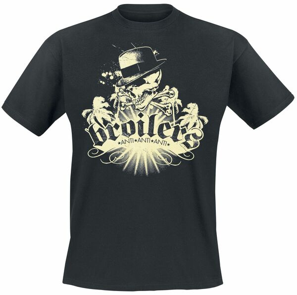 Bild 1 von Broilers Skull & Palms T-Shirt schwarz
