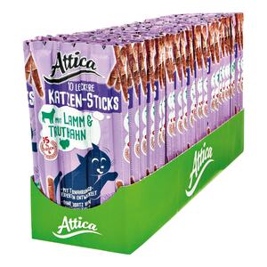 Attica Katzensticks Lamm & Truthahn 50 g, 30er Pack