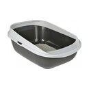 Bild 1 von AniOne Katzentoilette High Rim M Dunkelgrau