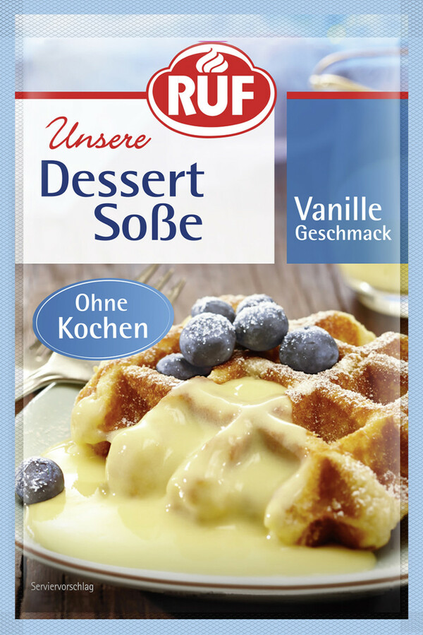 Bild 1 von Ruf Dessert Soße Vanille Geschmack ohne Kochen 3x 24 g