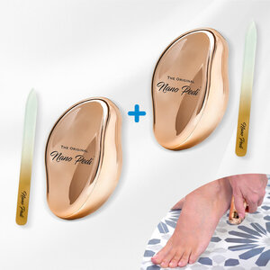 Roxy Nano Pedi Fußpflege-System inkl. Glasfeile 1+1