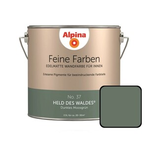 Alpina Feine Farben No. 37 Held des Waldes 2,5L dunkles moosgrün, edelmatt