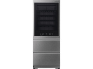 LG SIGNATURE LSR200W Weinkühlschrank/Kühlgefrierkombination (225 kWh/Jahr, EEK A++, Edelstahl)