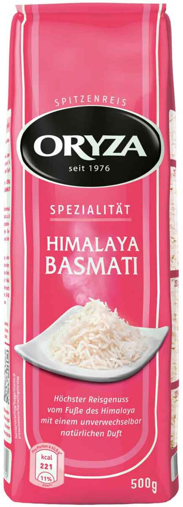 Bild 1 von Oryza Himalaya Basmati Reis lose 500G