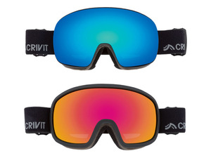 crivit Damen/Herren Ski- und Snowboardbrille, mit UV-Schutz
