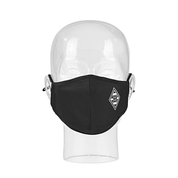 Bild 1 von BMG Mund-Nasen-Maske schwarz/weiß