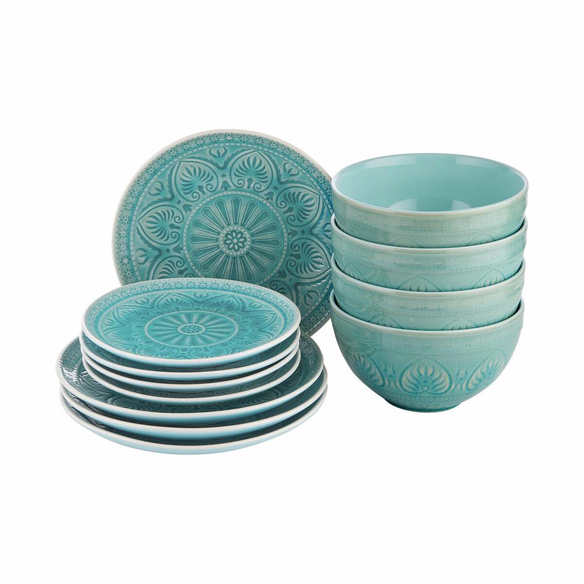 Bild 1 von Geschirr-set 16-tlg. türkis