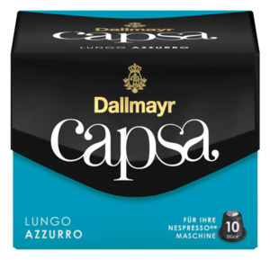 Dallmayr Capsa Lungo Azzurro Intensität 8 Nespresso kompatible Kapseln 10x 5,6 g