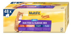 Adult Sauce Duo Fish & Classic Mix Multipack 48x100g