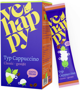 vehappy Cappuccino Vegan Klassik 8x16G