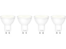 Bild 1 von HAMA 4er Pack GU10, 5.5 W WLAN-LED Lampe Multi-Colour