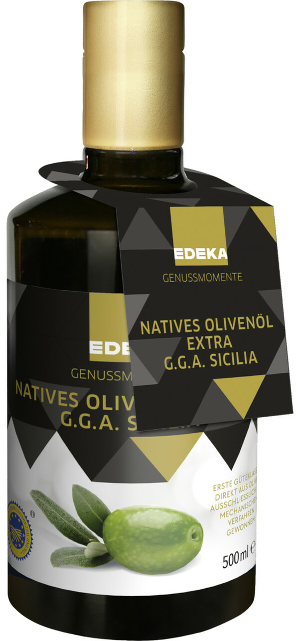 Bild 1 von EDEKA Genussmomente Natives Olivenöl extra g.g.A. 500ML
