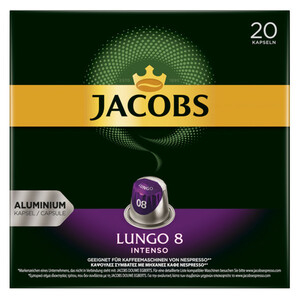 Jacobs Lungo 8 Intenso Kaffeekapseln 20ST 104g