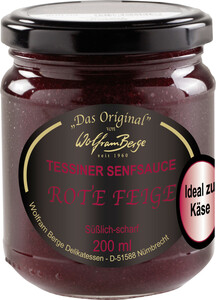 Wolfram Berge Tessiner Senfsauce Rote Feige 200 ml