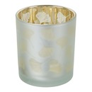 Bild 1 von Teelichthalter im Ginkgo-Design, ca. 7x7x7,8cm