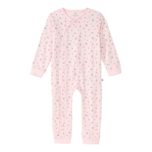 Baby-Mädchen-Schlafanzug mit Blümchen-Muster