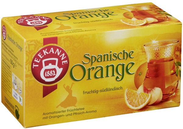 Bild 1 von Teekanne Spanische Orange 20x 2,5 g