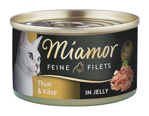 Miamor Feine Filets 24x100g heller Thunfisch & Käse