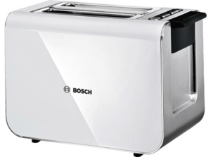 BOSCH TAT8611 Toaster Weiß (860 Watt, Schlitze: 2)