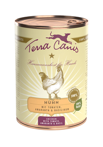 Terra Canis Classic Adult 6x400g Huhn mit Tomaten,  Amaranth & Basilikum