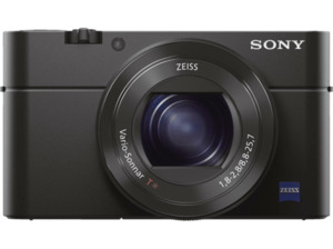 SONY Cyber-shot DSC-RX100 III Zeiss Digitalkamera Schwarz, 20.1 Megapixel, 2.9x opt. Zoom, Xtra Fine/TFT-LCD, WLAN