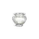 Bild 1 von Vase gerippt, Glas, D:8cm x H:9cm, klar