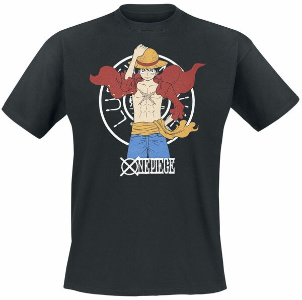 Bild 1 von One Piece Luffy New World T-Shirt schwarz
