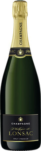 Philippe de Lonsac Champagner Brut Premium 0,75 ltr