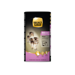 Select Gold Milk-Set Kitten inkl. Milchflasche & Löffel 300g
