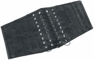 Jawbreaker Faux Leather Belt Gürtel schwarz