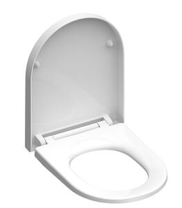 WC-Sitz mit Absenkautomatik in Weiß