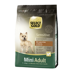 SELECT GOLD Sensitive Adult Mini Lamm & Reis