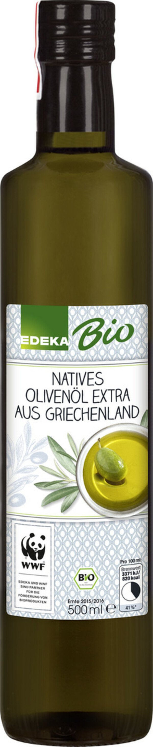 Bild 1 von EDEKA Bio Natives Olivenöl Extra aus Griechenland 500 ml