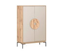 Bild 1 von LOOKS by Wolfgang Joop Highboard mit Griffapplikation, beige