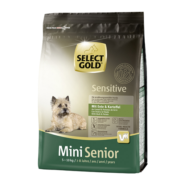 Bild 1 von SELECT GOLD Sensitive Senior Mini Ente & Kartoffel