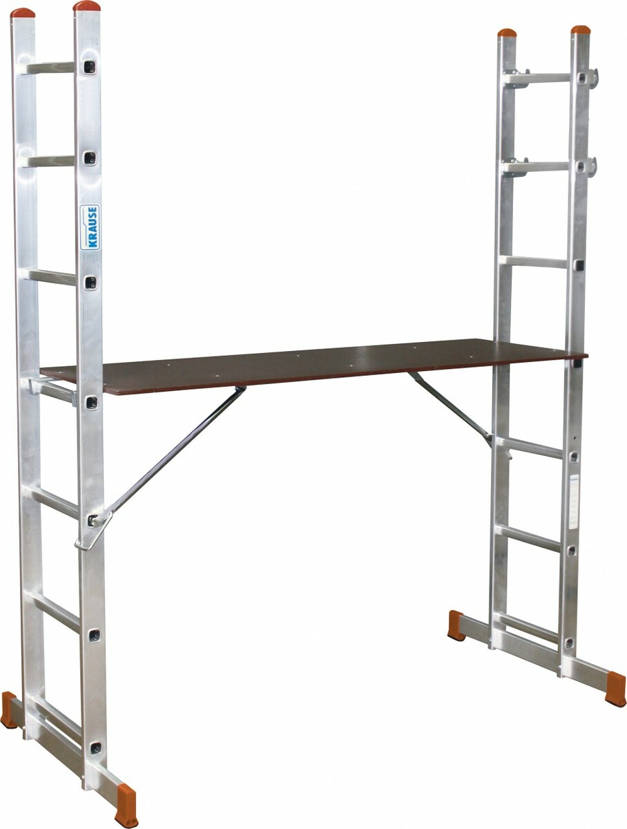 Bild 1 von Krause Leiterngerüst 2x7 Sprossen
, 
Aluminium