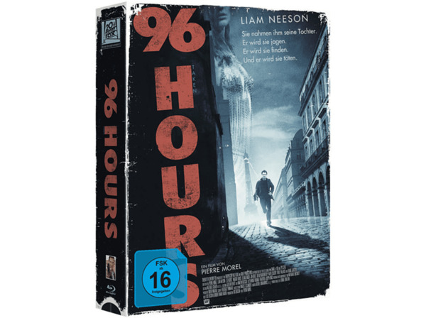 Bild 1 von 96 Hours - Exklusive Tape Edition nummeriert und limitiert auf 1.111 Exemplare Blu-ray