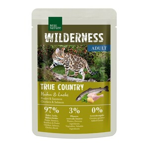 REAL NATURE Wilderness Adult True Country 12x85g True Country mit Huhn & Lachs