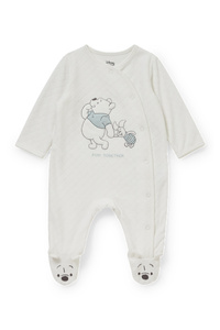 C&A Winnie Puuh-Baby-Schlafanzug, Weiß, Größe: 50