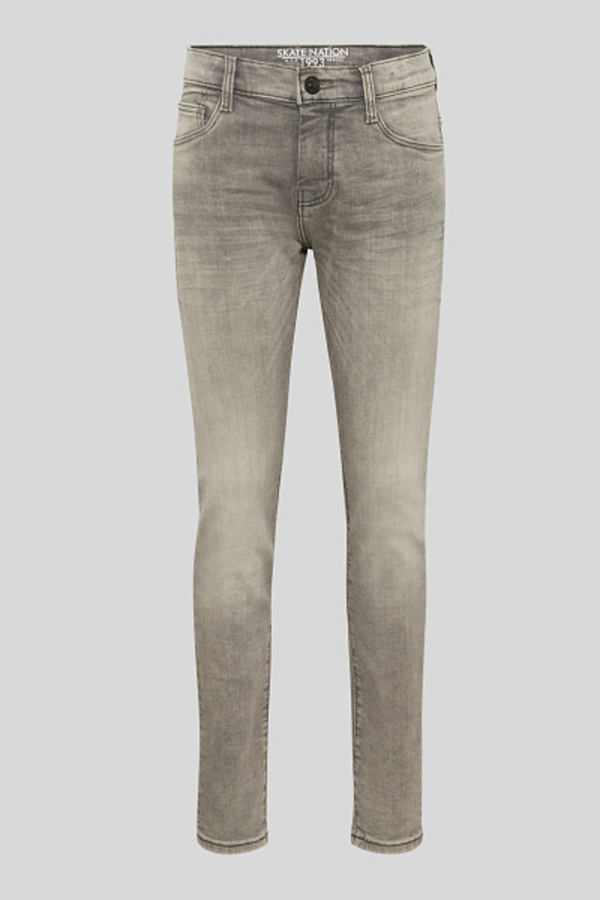 Bild 1 von C&A Skinny Jeans, Grau, Größe: 170