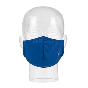 HSV Mund-Nase-Maske blau/weiß/schwarz