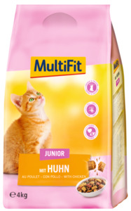 MultiFit Junior Trockenfutter Huhn 4 kg