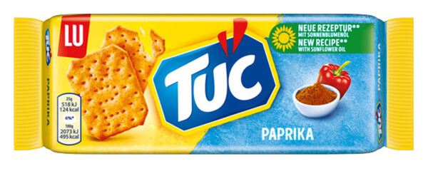 Bild 1 von De Beukelaer Tuc Cracker Paprika 100 g