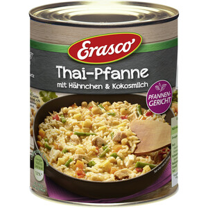 Erasco Thai-Pfanne mit Hähnchen und Kokosmilch 800G