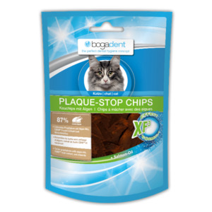bogadent® Plaque-Stop Chips Katze 50g
