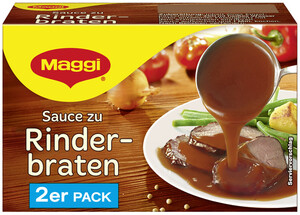Maggi Sauce zu Rinderbraten ergibt 2x 250 ml