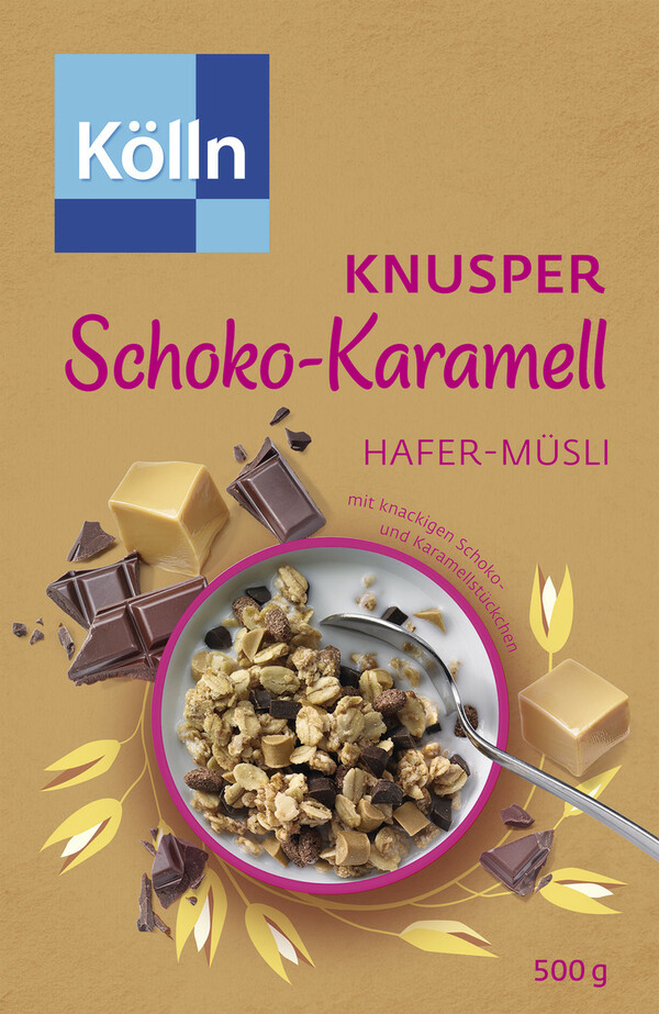 Bild 1 von Kölln Müsli Knusper Schoko-Karamell 500 g
