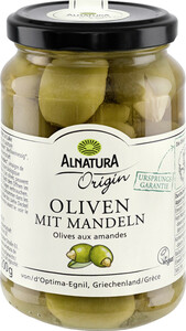 Alnatura Origin Bio Oliven mit Mandeln 350G