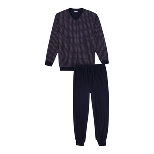Herren-Schlafanzug mit trendigem Muster, 2-teilig